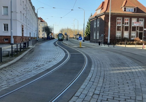 Naprawa nawierzchni wokół pętli Dworzec Niebuszewo