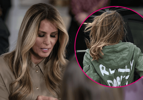 Melania Trump naprawdę to włożyła. Napis na kurtce oburzył ludzi. Nie mogą w to uwierzyć