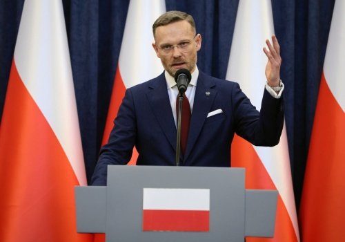 Bogucki o ślubowaniu czwórki sędziów TK w Sejmie. 