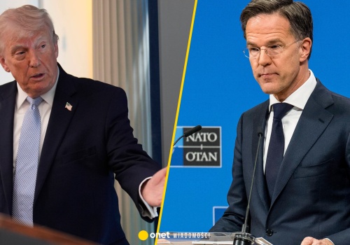 Mark Rutte spokojnie, Donald Trump krytycznie. Komentarze po spotkaniu szefa NATO z prezydentem USA