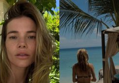 Maja Bohosiewicz pozuje w bikini na rajskiej plaży (FOTO)