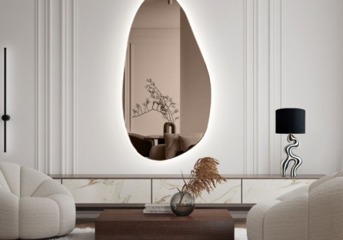 Lustro w salonie - gdzie powiesić? Sprawdzone pomysły na aranżacje i optyczne powiększenie wnętrza