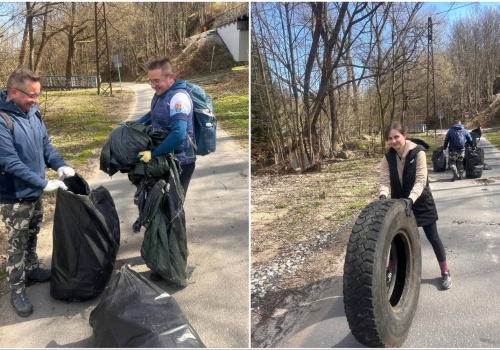 Wzgórza Kiełczyńskie bez śmieci. Zachęcają do wspólnego sprzątania szlaków turystycznych