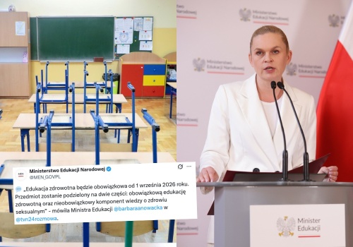 Nowacka ogłosiła, że od września edukacja zdrowotna będzie obowiązkowa