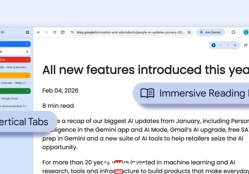 Pionowe karty w Google Chrome. Oczekiwana funkcja dostępna globalnie