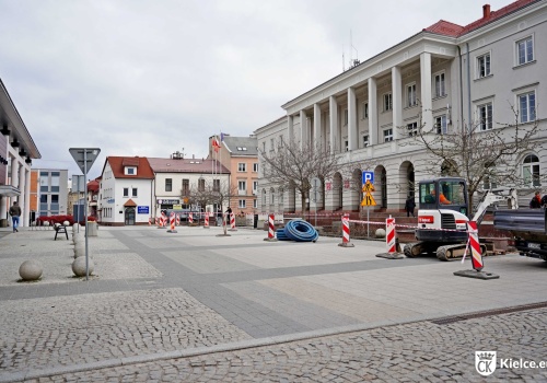 Będą duże utrudnienia w ścisłym centrum Kielc