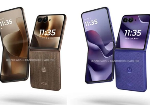 Motorola Razr 70 Ultra na oficjalnych zdjęciach! Będzie drewienko!