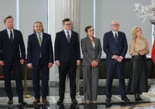 Sędziowie TK w Kancelarii Prezydenta. Złożyli akty ślubowania