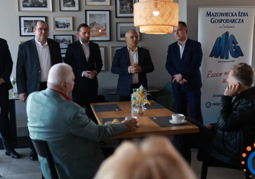 Prezydent Ciechanowa spotkał się ludźmi biznesu. Złożył ważną deklarację