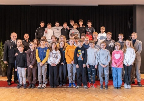 Gminne eliminacje Ogólnopolskiego Turnieju Wiedzy Pożarniczej w Strzałkowie