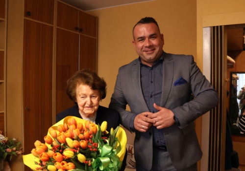 Wyjątkowa jubilatka z osiedla Beskidzkiego