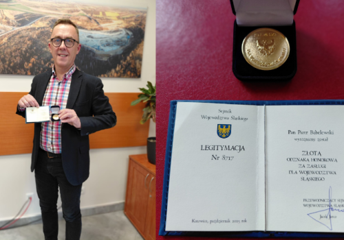 Dyrektor Cementowni Rudniki odznaczony przez Sejmik Województwa