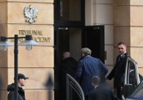 Nowi sędziowie już w budynku Trybunału Konstytucyjnego