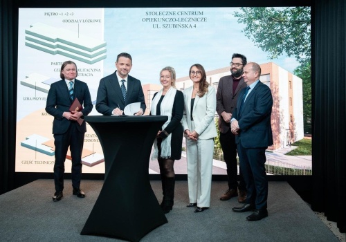 Nowoczesna opieka i podziemny schron. Rusza wielka inwestycja na Bielanach