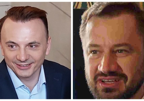 Rozbiórka samowoli budowlanej przy ul. Reduta w Krakowie. I prezydent Aleksander Miszalski, i radny Łukasz Gibała pochwalili się sukcesem