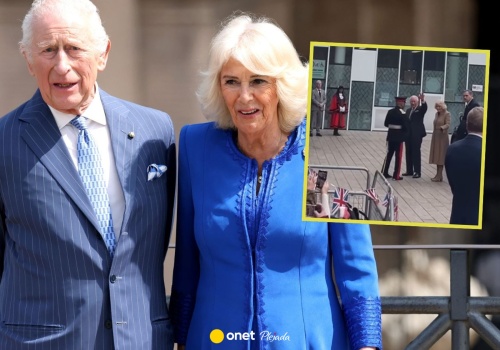 Król Karol i królowa Kamila świętują 21. rocznicę ślubu. Spotkali się z poddanymi