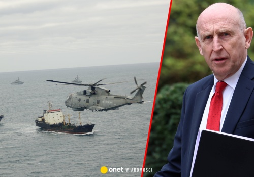 Rosyjskie okręty pływały na brytyjskich wodach. Minister ujawnia szczegóły