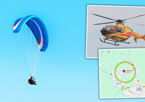 Dramat na lotnisku w Zielonej Górze. 