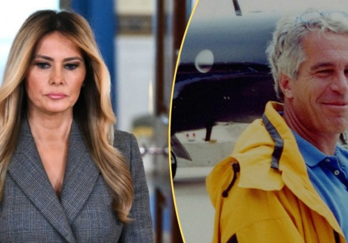 Melania Trump reaguje na zarzuty, chodzi o Epsteina. 