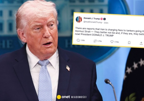 Donald Trump komentuje żądania Iranu. 