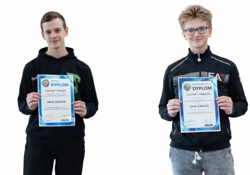 Jakub Zabłocki i Michał Piekarski z Chojnic wśród najlepszych w Polsce
