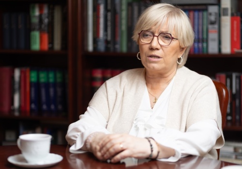 TYLKO U NAS. Przyłębska zdecydowanie o pseudoślubowaniu!