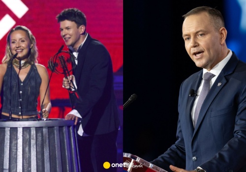 Prezenter zażartował z Karola Nawrockiego. Takie słowa padły ze sceny