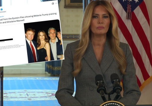 Melania Trump stanowczo zaprzeczyła doniesieniom o jej rzekomych relacjach z Epsteinem