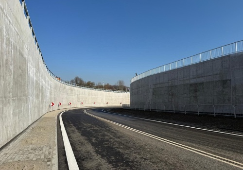 Drogowy finał w Krzyszkowicach. Węzeł gotowy, dom uratowany