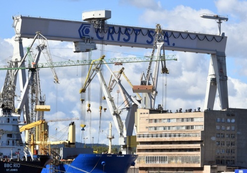 Gdyńska stocznia CRIST wygrała przetarg na budowę promu dla Estonii