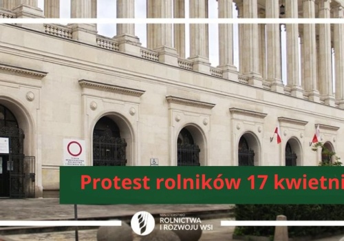 Rolnicy stracą miliony z KPO? Protest rolników 17 kwietnia