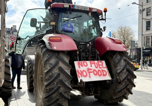 Ceny paliw wywołały ogromne protesty rolników. 
