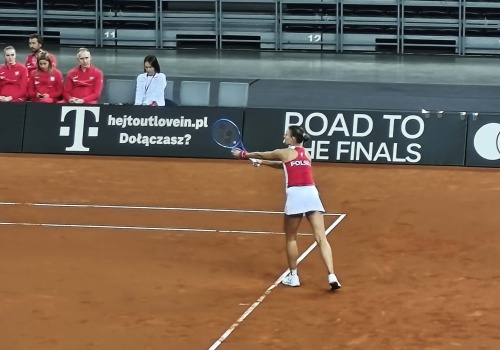 Billie Jean King Cup: Dwie przegrane na otwarcie gliwickiego barażu.