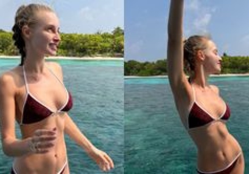 Karolina Pisarek udostępniła gorące kadry. Prężyła się w bikini na potęgę