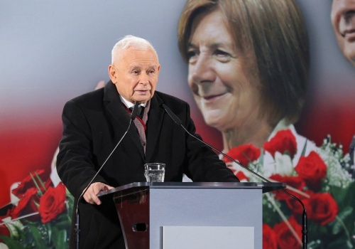 Kaczyński w rocznicę katastrofy smoleńskiej. 