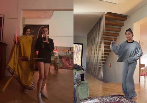 Tak Maffashion dokazywała z Julią Wieniawą na nocowance. 