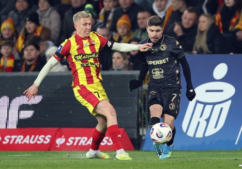 Trudny mecz dla Jagiellonii Białystok. Tornado przeszło w pierwszej połowie