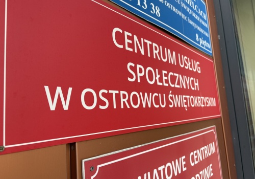 Ponad rok temu ostrowiecki MOPS przekształcił się w Centrum Usług Społecznych