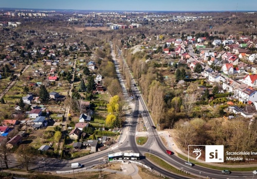 Droga rowerowa wzdłuż Bogumińskiej