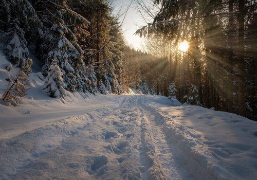 Beskidy: powyżej 1000 m n.p.m. wciąż panuje zima. Leży do 60 cm śniegu