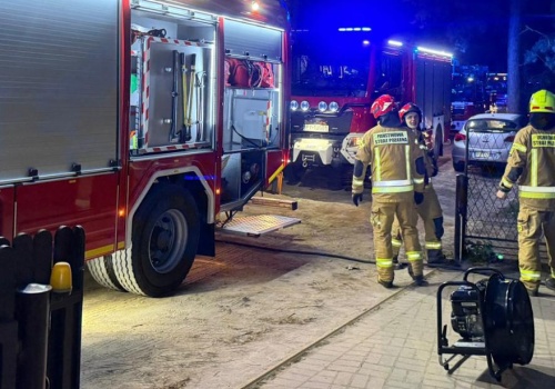 Seria pożarów w porze nocnej!