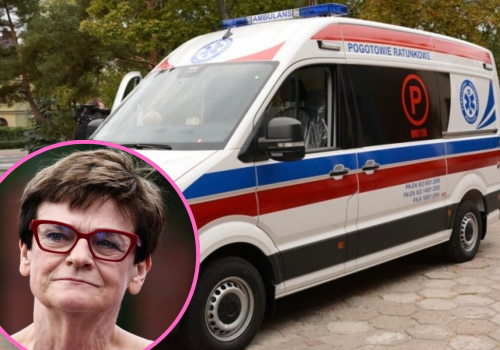 Afera karetkowa w Knurowie. Dyrektor szpitala miał zabrać ambulans po krewną posłanki KO