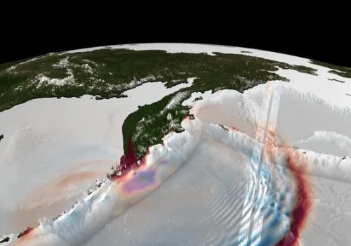 Przełomowe nagranie z orbity. Satelita SWOT uchwycił narodziny gigantycznego tsunami