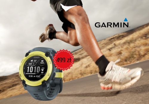 Garmin za 499 zł w szalonej promocji. Bateria wystarczy na 16 dni