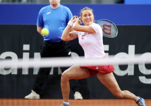 Billie Jean King Cup: Katarzyna Kawa - Marta Kostjuk. Relacja live i wynik na żywo