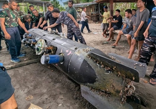 Podwodny dron z Chin w Cieśninie Lombok. Niepokojące znalezisko rybaka