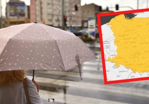 Pochmurnie i opady deszczu. IMGW wydał ostrzeżenia dla 15 województw