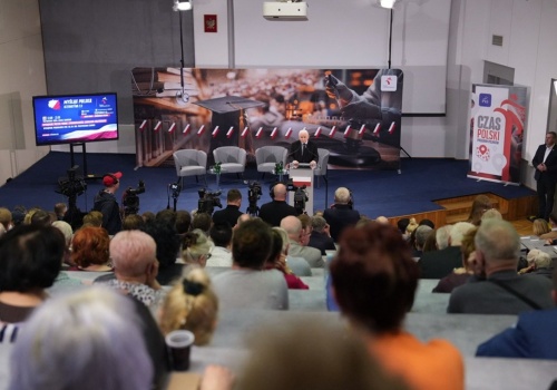 Prezes PiS w Bydgoszczy: Nauka to element realnej siły państwa