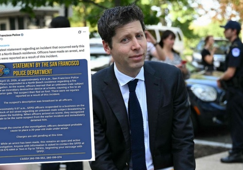 USA: policja zatrzymała 20-latka, który rzucił koktajlem Mołotowa w dom Sama Altmana