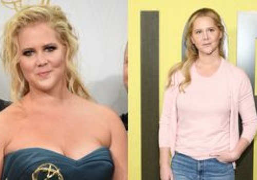 Uszczuplona o ponad 20 KILOGRAMÓW i męża Amy Schumer posyła nieśmiałe uśmiechy ze ścianki w Nowym Jorku (ZDJĘCIA)